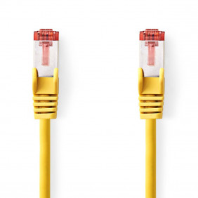 Cable de Red Cat6 S/ftp | Rj45 Macho - 1,0 m Amarillo