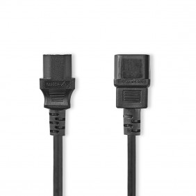 Cable de Alimentación | Iec-320-c14 - Iec-320-c13 2,0 m Negro Cables