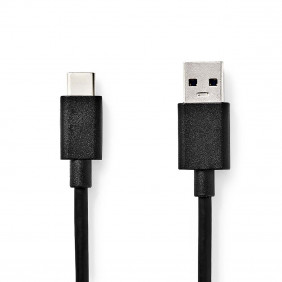 Cable USB 3.1 | Tipo C Macho - A 1,0 m Negro