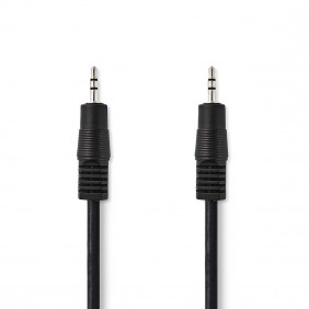 Cable de Audio Estéreo | Macho 2,5 mm - 1,0 m Negro