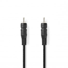 Cable de Audio Digital | RCA Macho - 2,0 m Negro |Bolsa de polipropileno