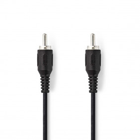 Cable Para Subwoofer | RCA Macho - 2,0 m Negro Cables