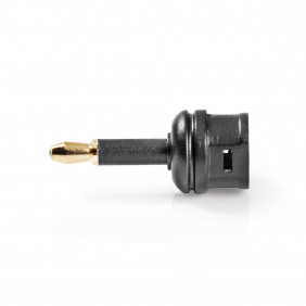 Adaptador de Audio Óptico | 3,5 mm Macho - Toslink Hembra 10 Unidades Negro