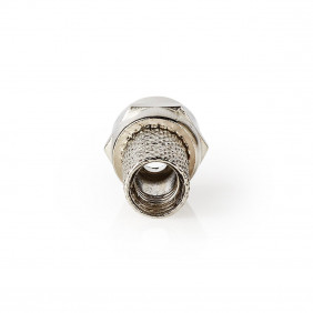 Conector F | Varón Para Cables Coaxiales de 5,0 mm 25 Piezas Metal