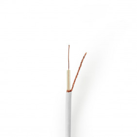 Cable Coaxial | Minicoaxial 25,0 m Caja de Regalo Blanco
