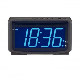 LED Alarm Clock Radio-controlled