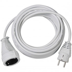 Cable de Plástico 10m Blanco H05vv-f 3G1,5