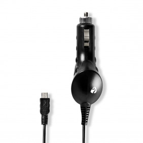 Cargador Para Coche | 1,0 A Cable Fijo Micro USB Negro