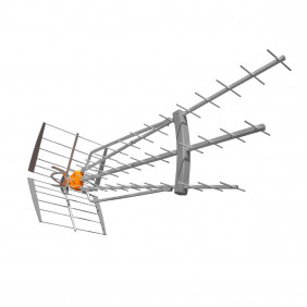 Antena de Exterior Dvb-t/t2 47 dB UHF Antenas