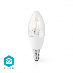 Bombilla LED Wi-fi Inteligente | E14 C37 5 W 400 lm Blanca