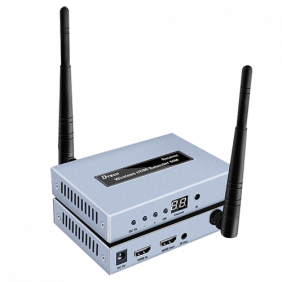 Extensor Inalámbrico Hdmi - Emisor y Receptor Alcance 50 m Protocolo Wifi 2.4ghz 5ghz Hasta 1080p Alimentación DC 5 V