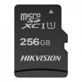 Tarjeta de Memoria Hikvision - Capacidad 256 GB Clase 10 U1 Hasta 300 Ciclos Escritura Fat32 Ideal Para Móviles, Tablets, etc