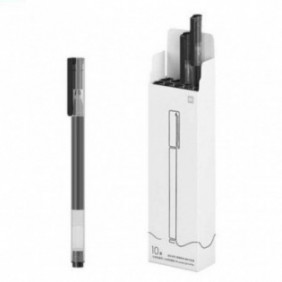 Bolígrafos de Tinta Gel Xiaomi Mi High-capacity Pen/ 10 Unidades/ Negros Gadgets