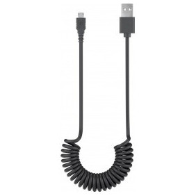 Cable de Carga y Sincronización Micro USB en Espiral