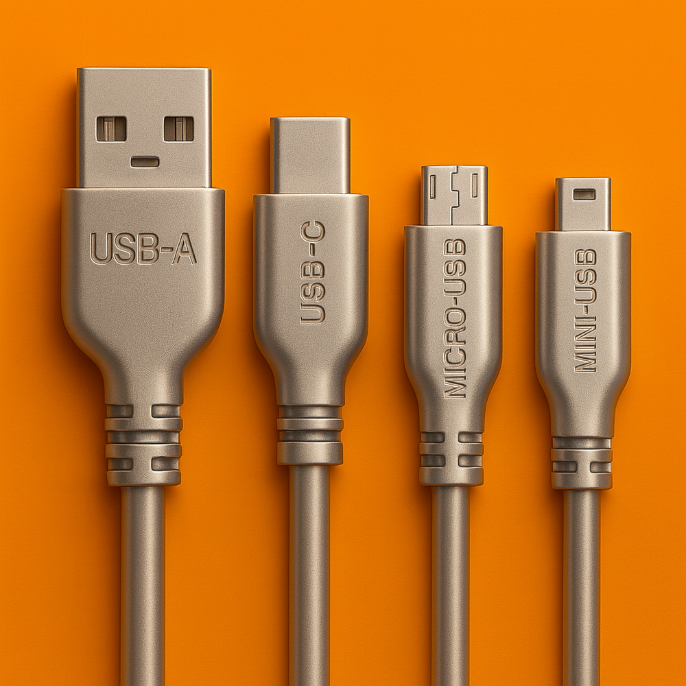 Tipos de Conectores USB: Guía Completa (Tipo A, Tipo C y Más)