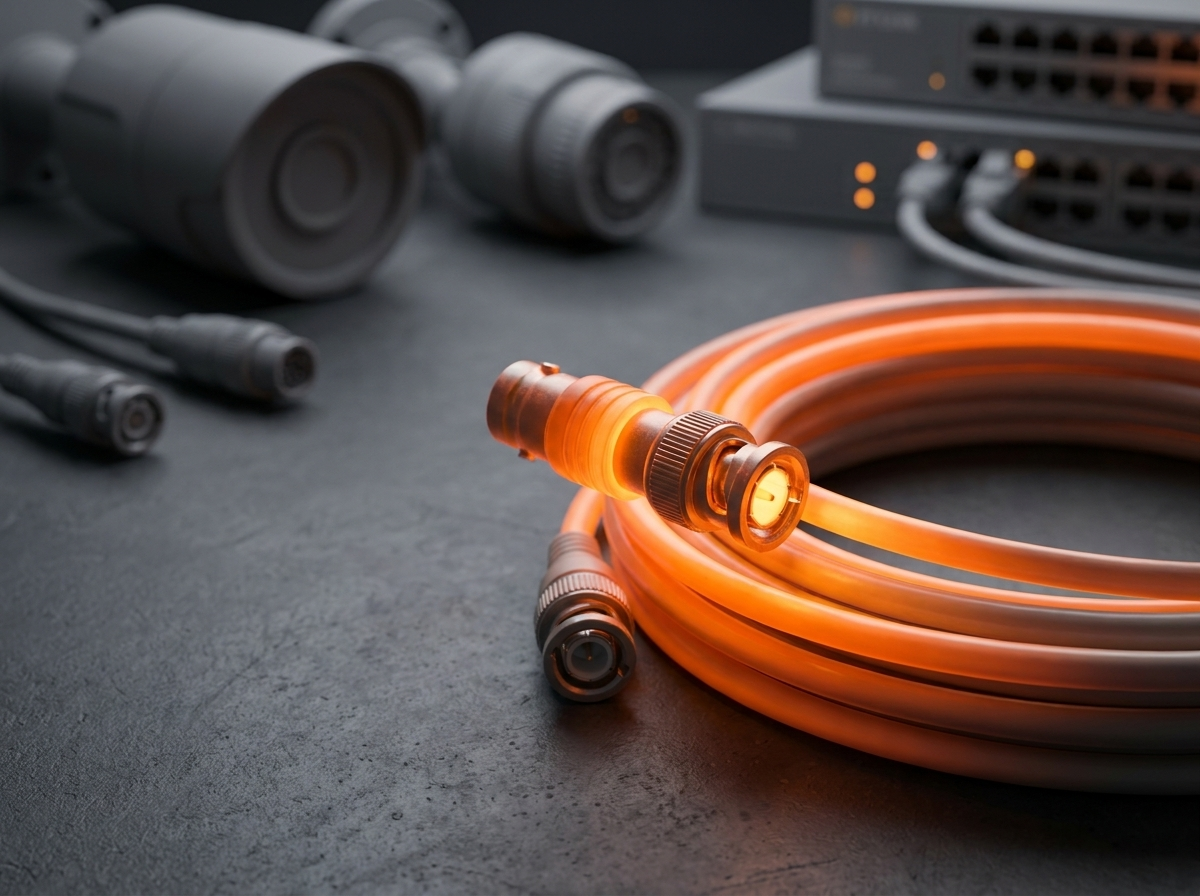 Cable BNC y RG59 para CCTV: conectores y montaje