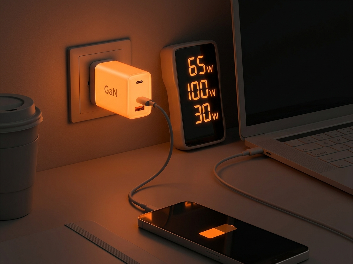 Cargador GaN USB-C PD: cuántos vatios necesitas de verdad