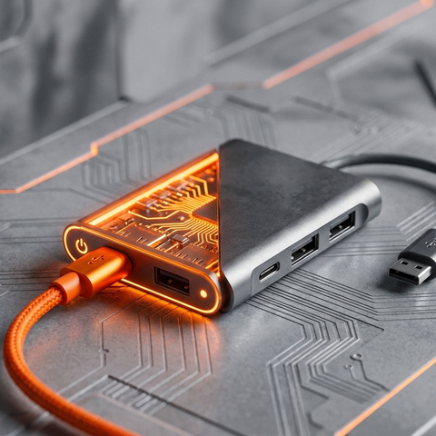 Hub USB con alimentación o sin ella: cuál necesitas