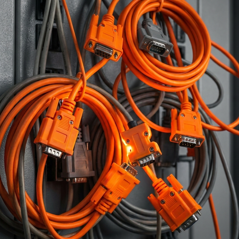 RS232 y null modem: cómo elegir cable DB9 sin equivocarte