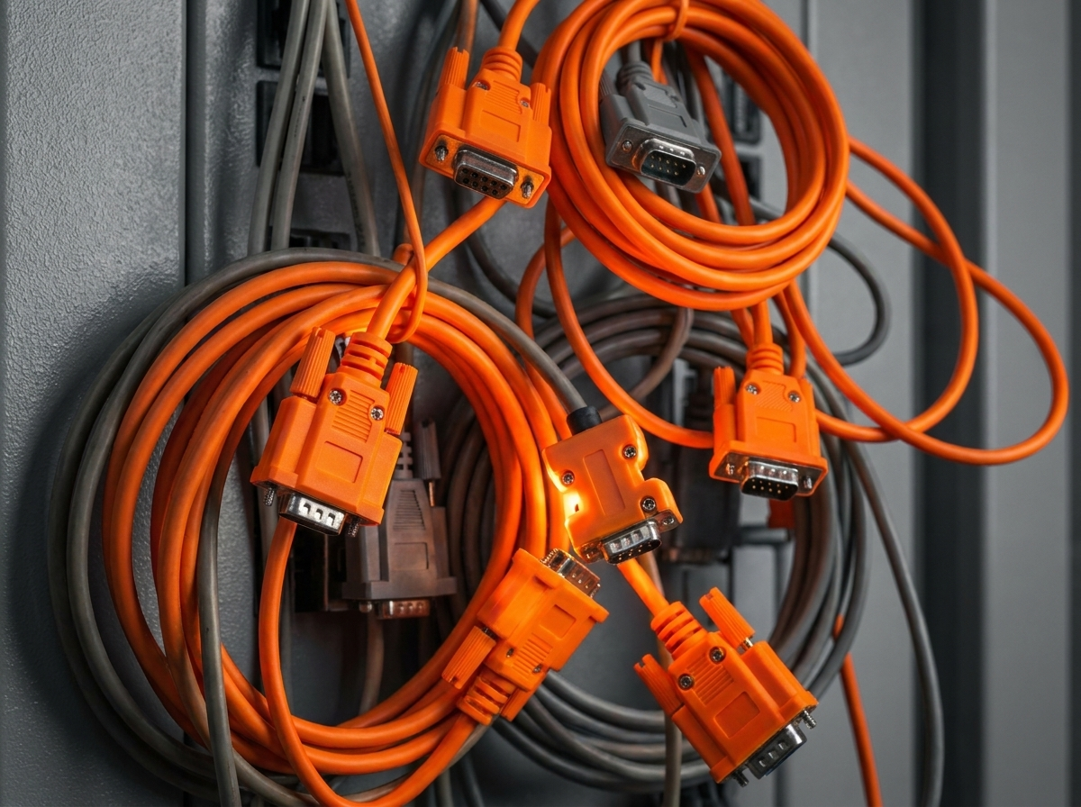 RS232 y null modem: cómo elegir cable DB9 sin equivocarte