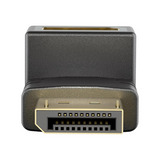 Adaptador DisplayPort en ángulo de 90° hacia arriba