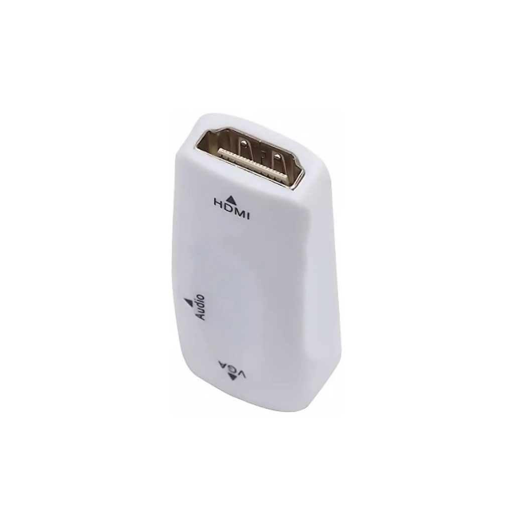 Mini conversor de HDMI para VGA com Áudio