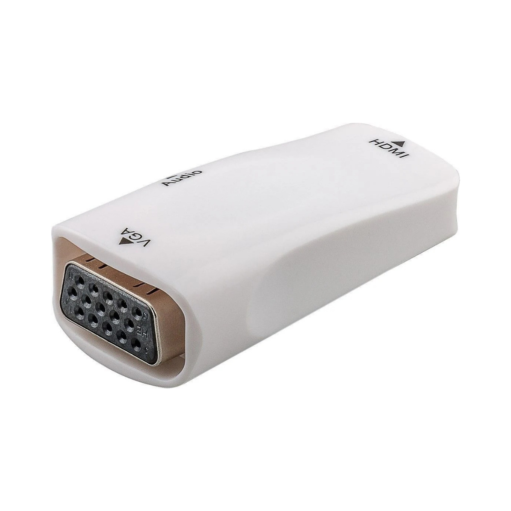 Mini conversor de HDMI para VGA com Áudio