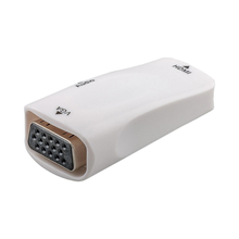 Mini conversor de HDMI para VGA com Áudio