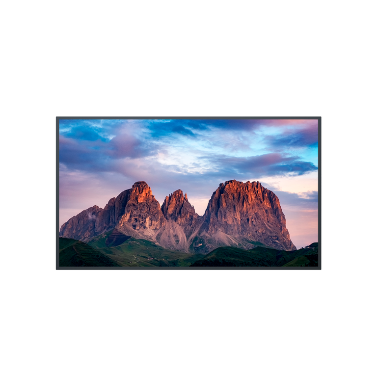 SAFIRE ELED 65" 4K Monitor - HDMI, USB, RS232, RJ-45 Input