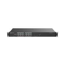 Reyee PoE Switch 16 PoE+ Ports Total Power 247W 16 Gigabit Ports Plug and Play