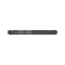 Reyee PoE Switch 16 PoE+ Ports Total Power 247W 16 Gigabit Ports Plug and Play