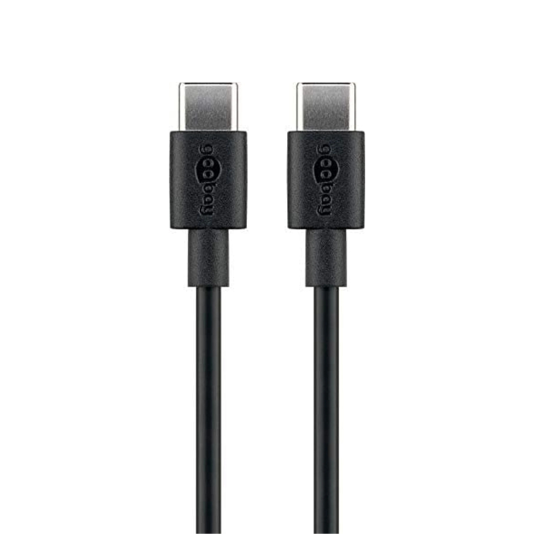 Cable de carga y sincronización USB-C de 60 W negro