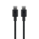 Cable de carga y sincronización USB-C de 60 W negro