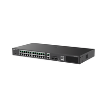 Reyee Managed PoE Cloud Switch 24 PoE 802.3af/at + 2 SFP + 2 RJ45 uplink 26 RJ45 10/100/1000Mbps + 2 SFP 10/100/1000