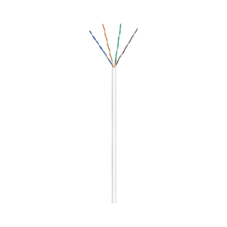 Coil 305m White UTP Cat6 cable