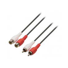 RCA Audio Extension Cable 2xRCA M/F - Different sizes 