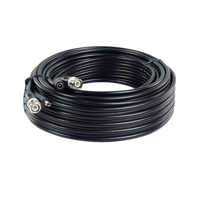 30.0m Coaxial + DC Cable for Video Surveillance