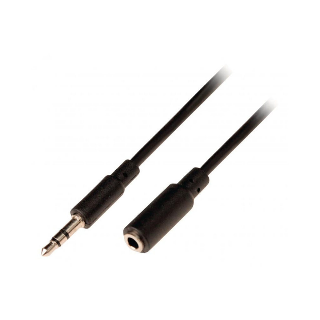 Stereo Audio Cable Jack 3.5mm - M / Female 3.5 mm - Various sizes