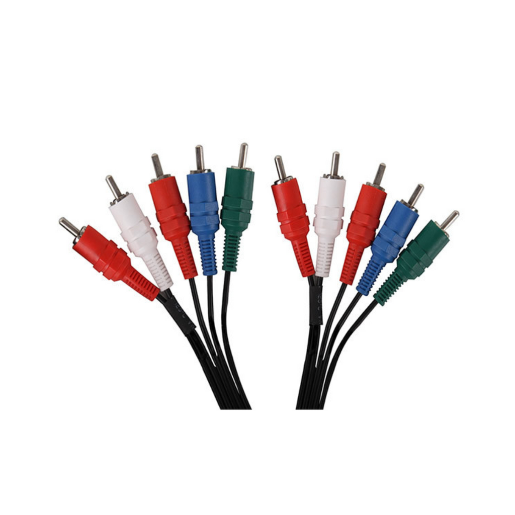 RGB cable 5xrca (M/M) 1.8m – TiendaCables