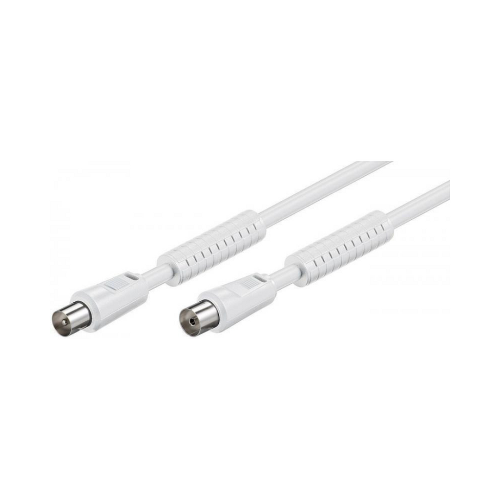 100Hz Antenna Cable with Ferrite White