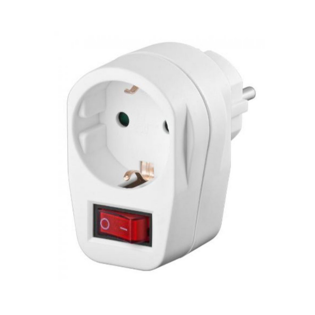 Toma de Enchufe con Interruptor Regletas