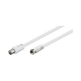 Cable Coax 75 Oms F/m-coax/m Blan 1.5m Antena