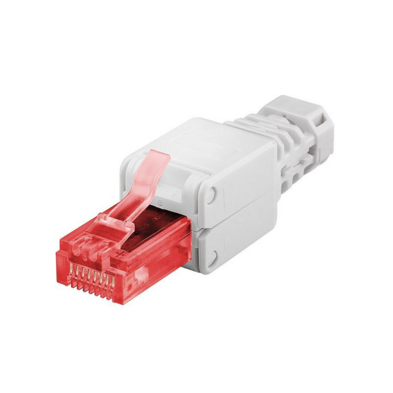 Conector Rj45 CAT 6 Auto Crimpable