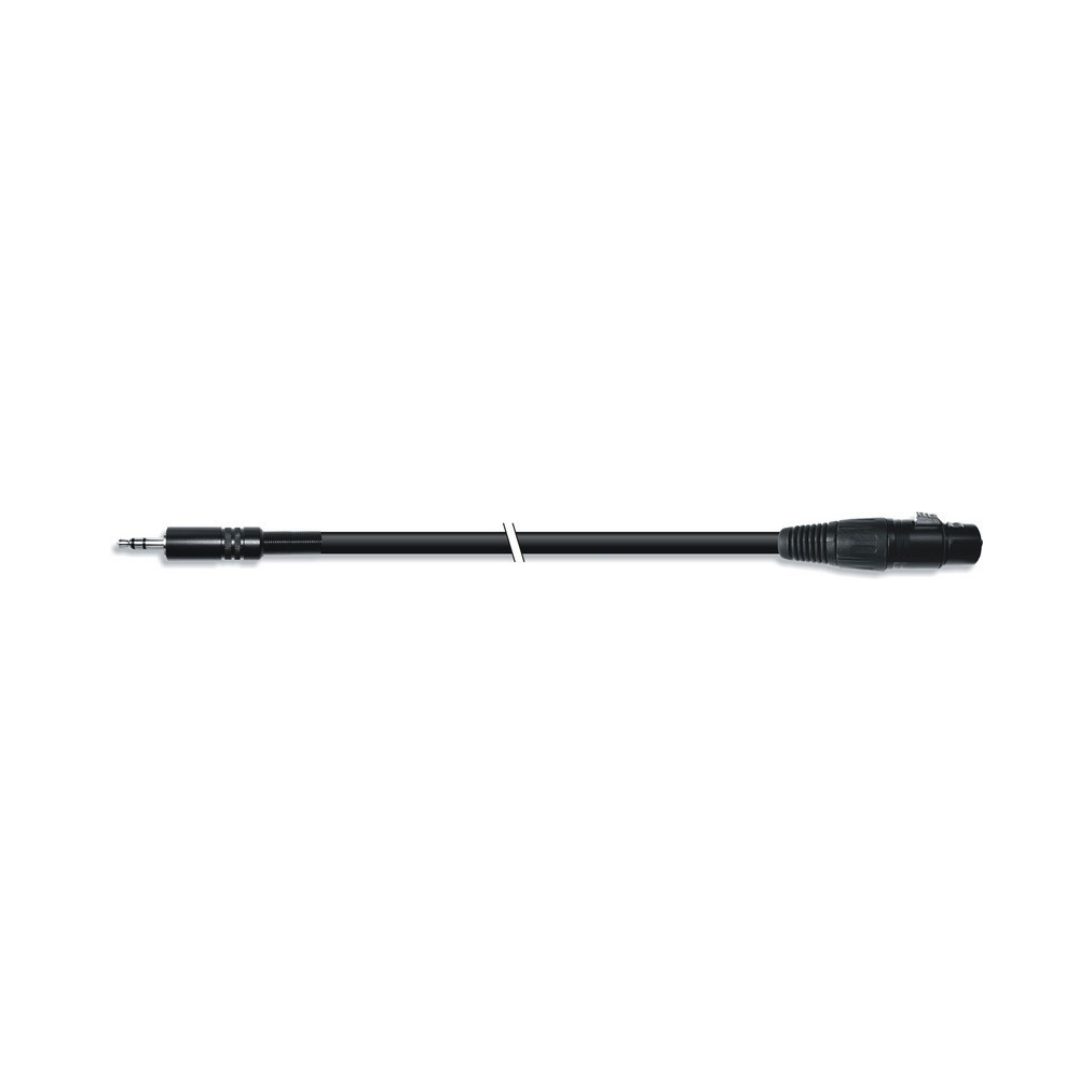 Cable Mini Jack Macho Estéreo a Conector XLR Hembra con Conectores Metálicos - De distintas medidas