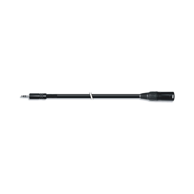 Cabo com conector estéreo mini jack macho para XLR com conectores metálicos | Vários comprimentos 