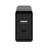 Cargador Rápido Dual USB-C PD (Power Delivery) (28W) Negro