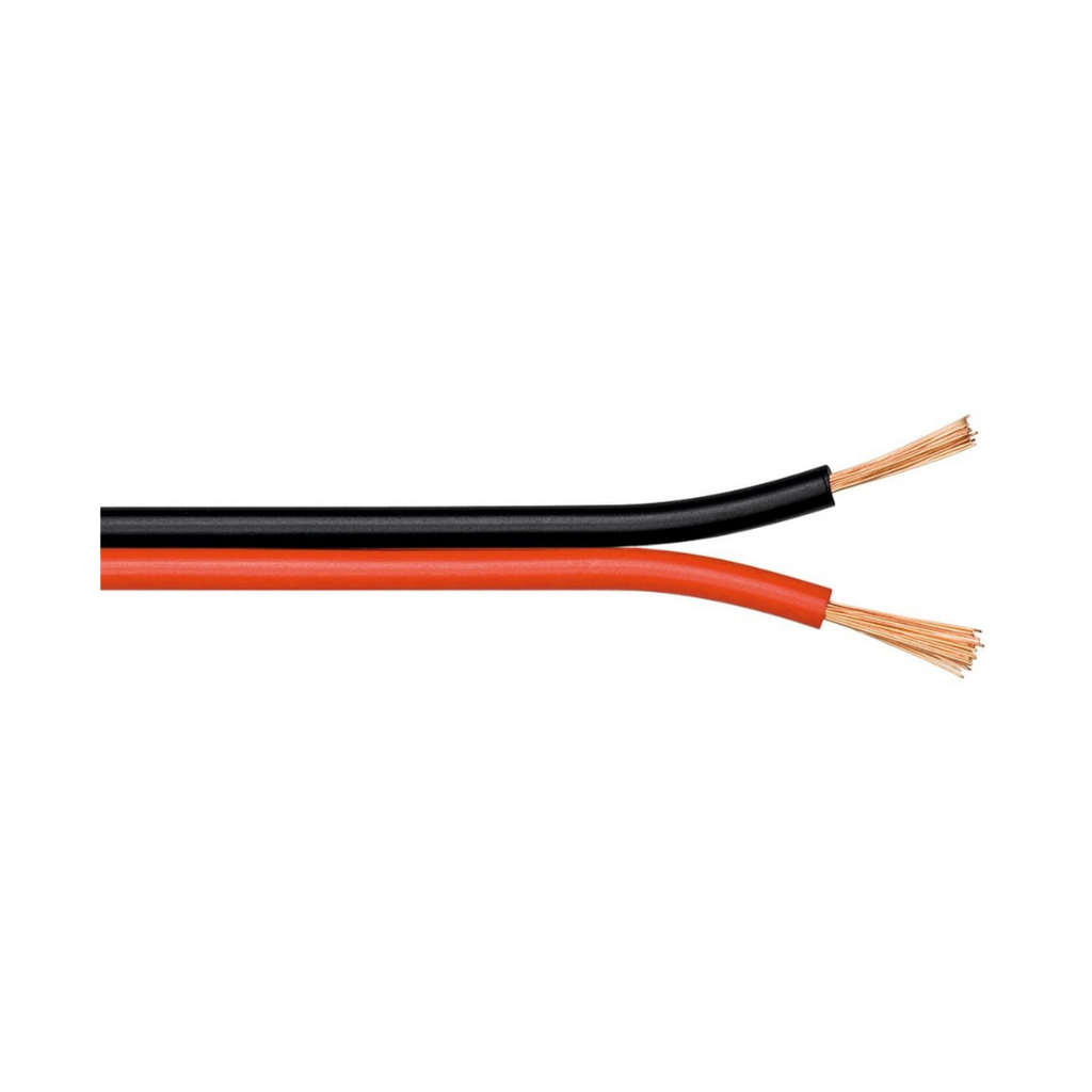 Speaker Cable Red/Black 2x2.5mm CCA 25m