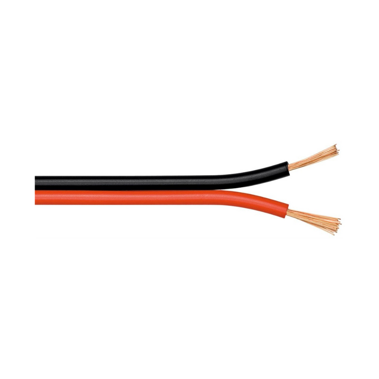 Speaker Cable Red/Black 2x2.5mm CCA 25m