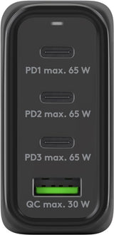 Cargador rápido multipuerto USB-C™ PD GaN (68 W)