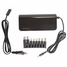 Cargador Universal EUROCONNEX  Para Portátil 120W 12V-24V Con 8 Clavijas